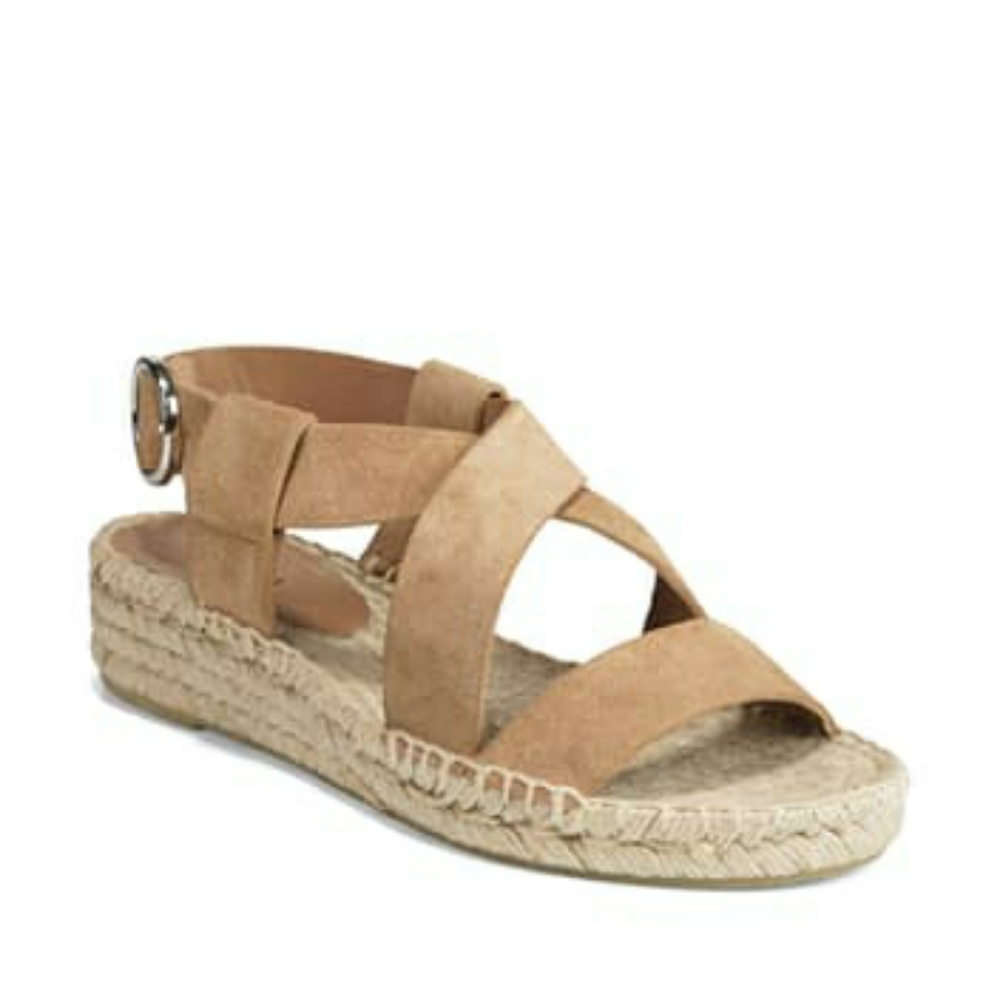 Via SpigaGia Suede Espadrille Sandal
